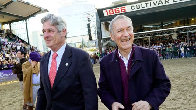 de local y con hinchada, schiaretti evito hablar de massa en la rural