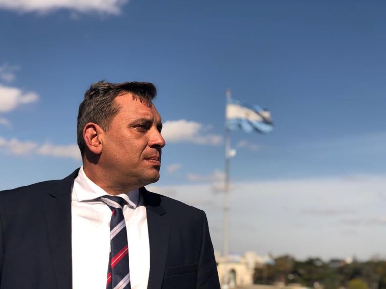 El excomisario hoy se alista en la tropa del presidente Javier Milei