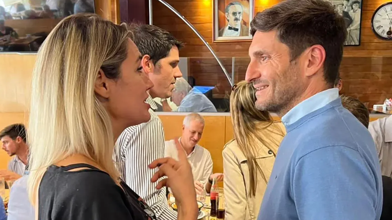 Maximiliano Pullaro y Carolina Losada se reconciliaron tras una campaña picante.