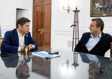 Axel Kicillof y Sergio Massa&nbsp;