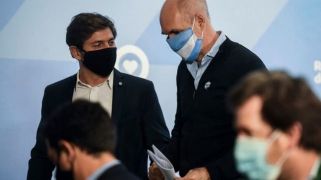 larreta y kicillof, por caminos distintos