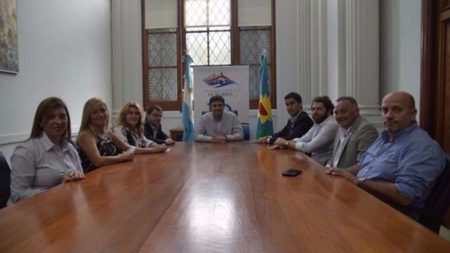 una comitiva de cambiemos fue a apoyar a galli en la previa de un dia clave