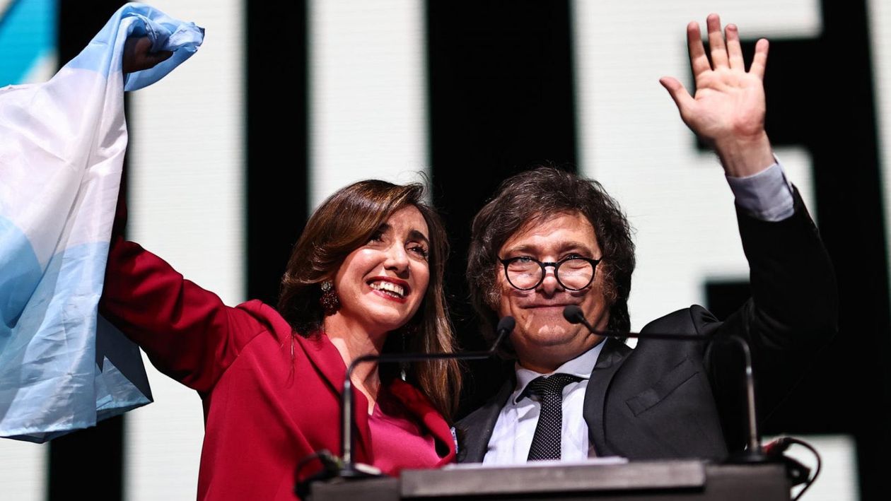 Victoria Villarruel y Javier Milei.&nbsp;