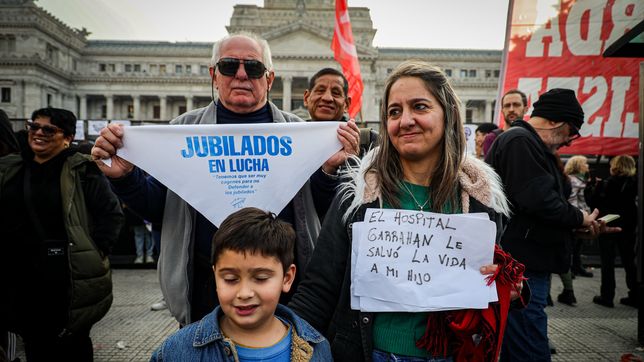 La Plaza del NO a Javier Milei