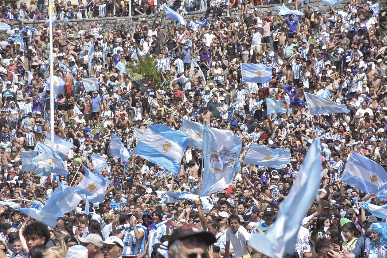 Argentina campeón del mundo 2022 Un país entero festejó la terce estrella.