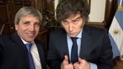 Javier MIlei y Toto Caputo.&nbsp;