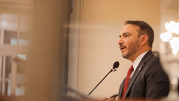 Juan Pablo Valdés, gobernador de Corrientes.&nbsp;