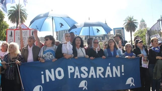 abuelas de plaza de mayo criticaron a javier milei por querer eliminar un area de la conadi