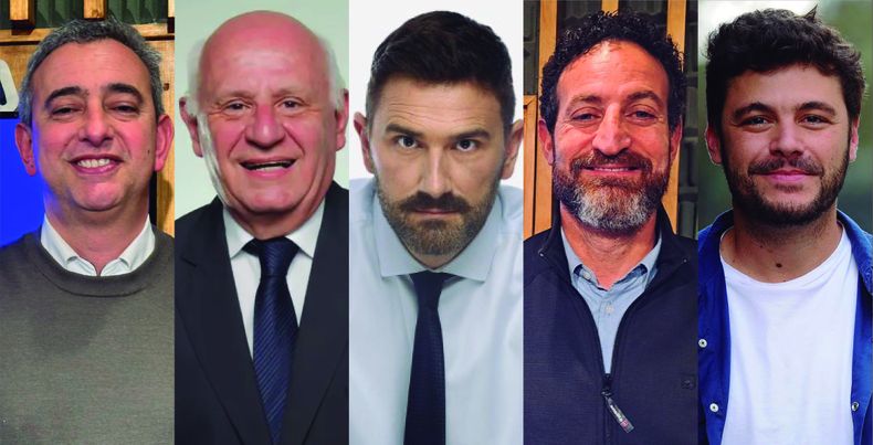 Javkin, Tessandori y Estévez protagonizan la interna de Unidos en Rosario; Sukerman y Monteverde la de la oposición.