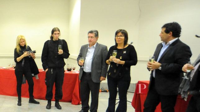 faltazo de mariotto al brindis por el dia del periodista