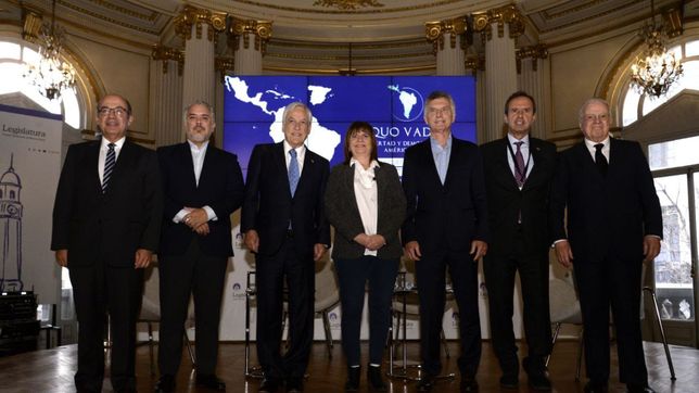 patricia bullrich volvio a apuntar contra el kirchnerismo en un foro global de la derecha