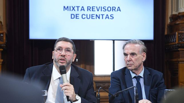 Juan Manuel Olmos y Miguel Pichetto.&nbsp;