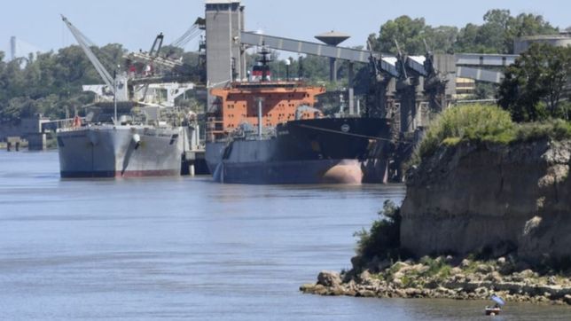 la hidrovia corrio su velo