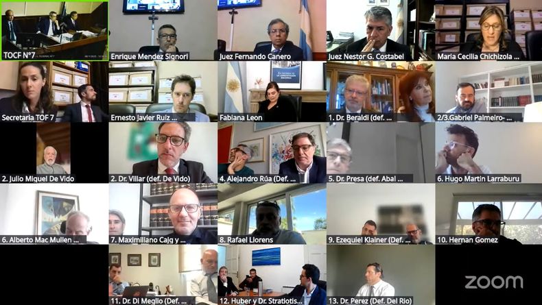 La causa de Los Cuadernos K, una constelación de estrellas del poder.