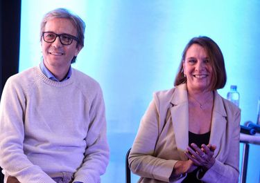 Jhon Boretto y Mariela Marchisio, autoridades de la Universidad Nacional de Córdoba