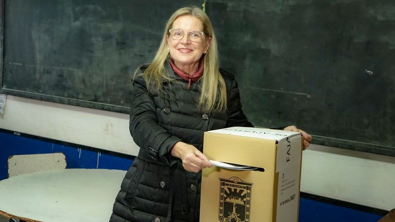 Adriana Nazario, candidata peronista por el frente La Fuerza del Imperio del Sur.