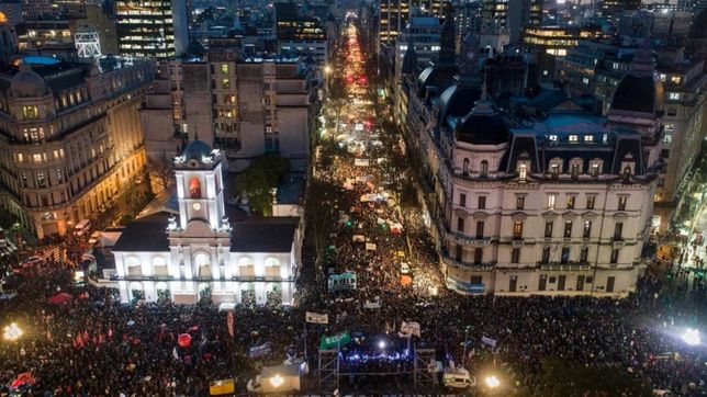 en otro dia caotico, la marcha por la educacion revelo la tension social