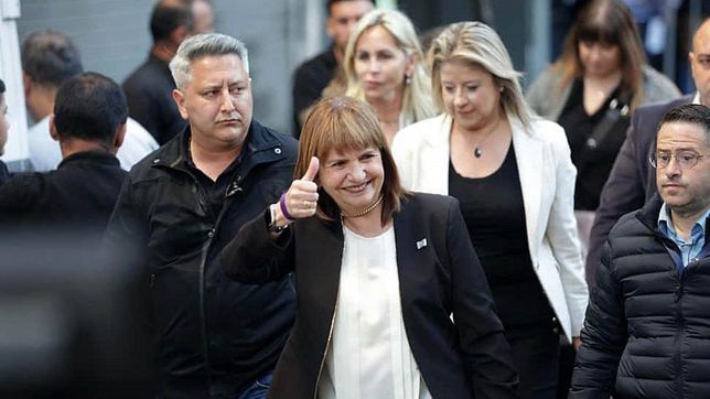 Patricia Bullrich, exministra de Seguridad de la Nación.