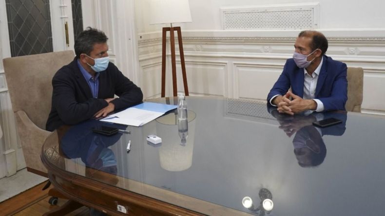 Sergio Massa y Omar Gutiérrez Massa Omar Gutiérrez