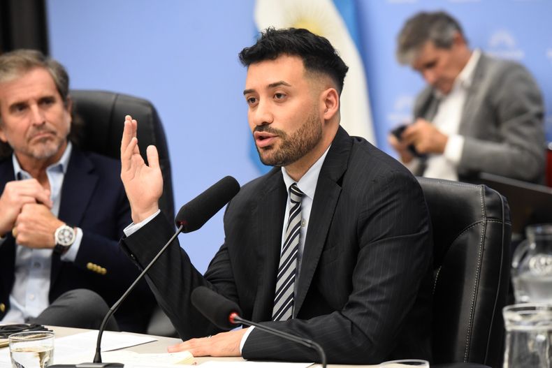 Alejandro Cacace, secretario de Desregulación. Anunció la agenda legislativa de Javier Milei.&nbsp;