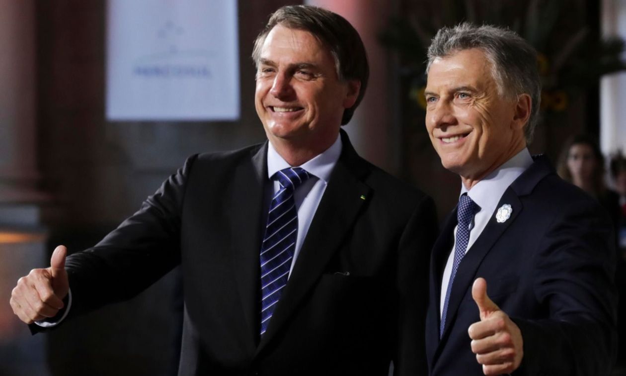 Jair Bolsonaro y Mauricio Macri