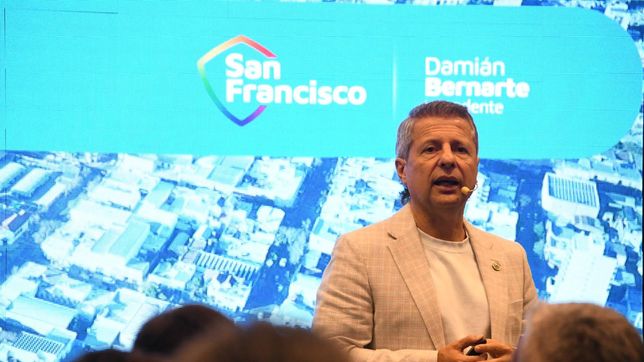 Damián Bernarte 2026: austeridad y déficit cero en San Francisco, pero con obras en marcha