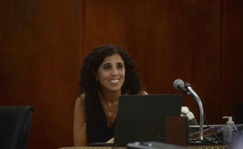 Victoria Huergo, fiscal de juicio de La Plata - Foto: AGLP