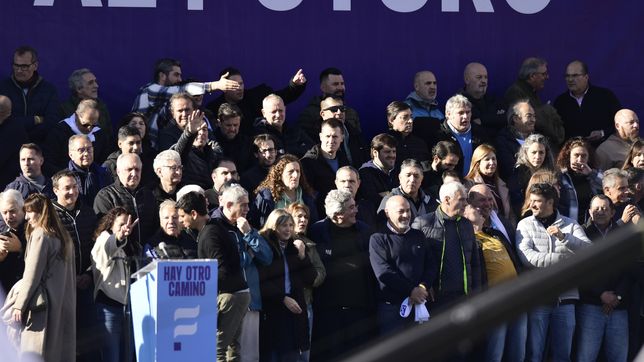 Axel Kicillof lanza el MDF en La Plata.