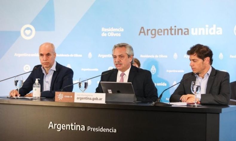 Fernández Larreta Kicillof Fernández Larreta Kicillof