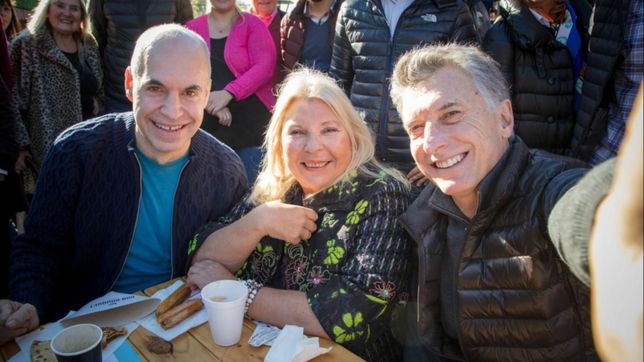 espalda con espalda, larreta y carrio blindan el armado de cambiemos en la ciudad