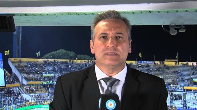 el relator de futbol para todos que se lanza como candidato en rosario