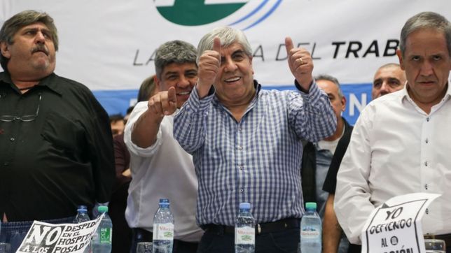 el sindicalismo se unio en el discurso anti ajuste en la previa del paro