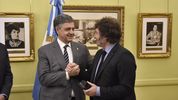 Jorge Macri y Javier Milei