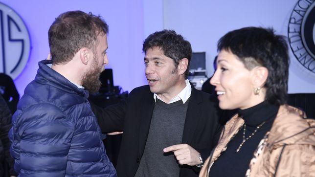 El gobernador Axel Kicillof, con el intendente Federico Otermín y la intendenta Mayra Mendoza. El gobernador Axel Kicillof, con el intendente Federico Otermín y la intendenta Mayra Mendoza.