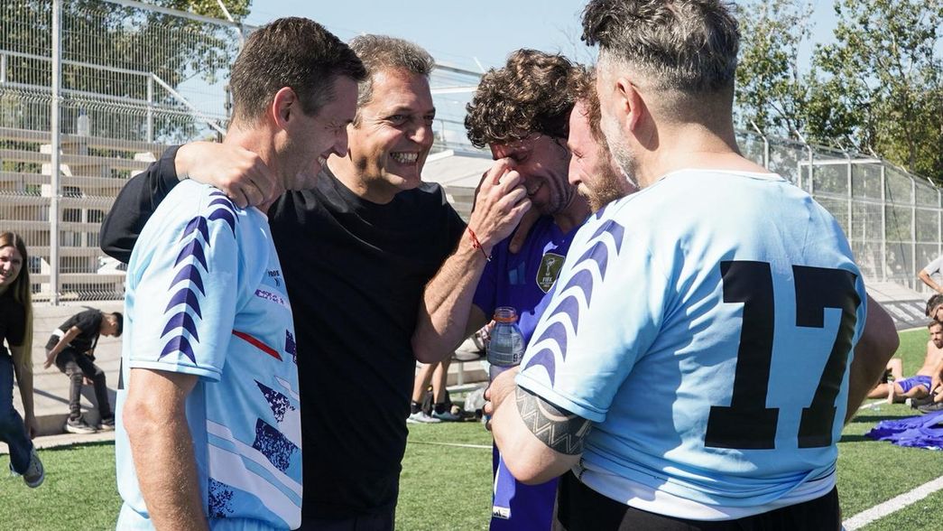 Sergio Massa con intendentes y legisladores del peronismo que quieren suceder a Axel Kicillof