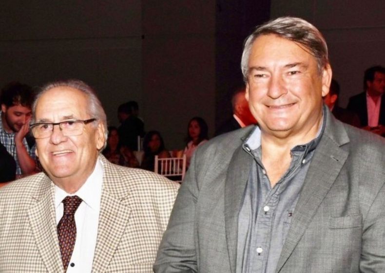 Jorge D'Onofrio y el Bernardino García, presidente de Cecaitra Jorge D'Onofrio y el Bernardino García, presidente de Cecaitra