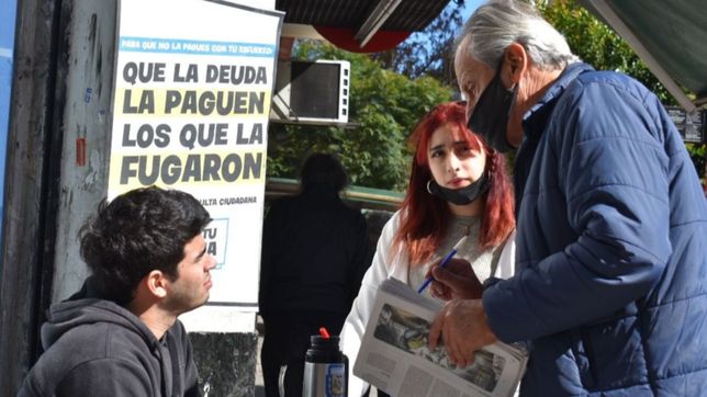en el llano, el fdt milita el respaldo al impuesto a la fuga