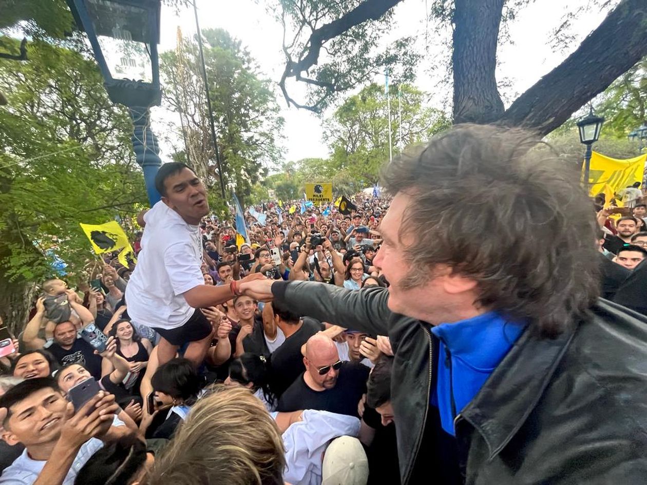 Javier Milei, en Mendoza&nbsp;