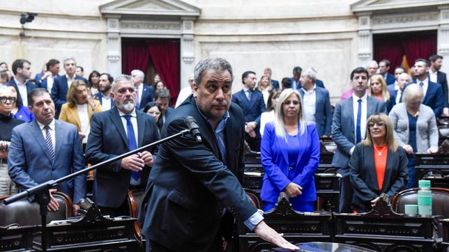 Facundo Prades, diputado por Santa Cruz. 