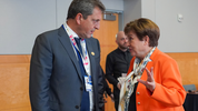 Sergio Massa y Kristalina Georgieva
