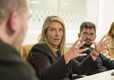 María Eugenia Schmuck, presidenta del Concejo Deliberante de Rosario.