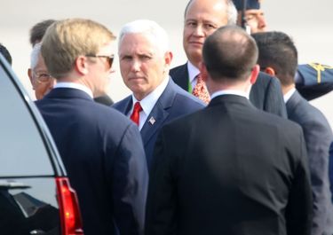 El ataque a Siria repercutió en Lima y el vice de EEUU se refugió en el hotel