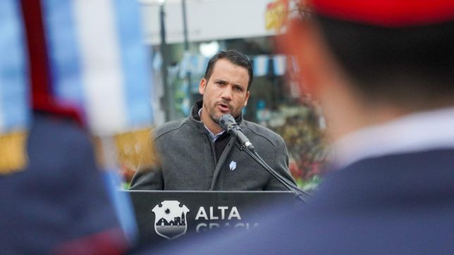 Marcos Torres, intendente de Alta Gracia. 
