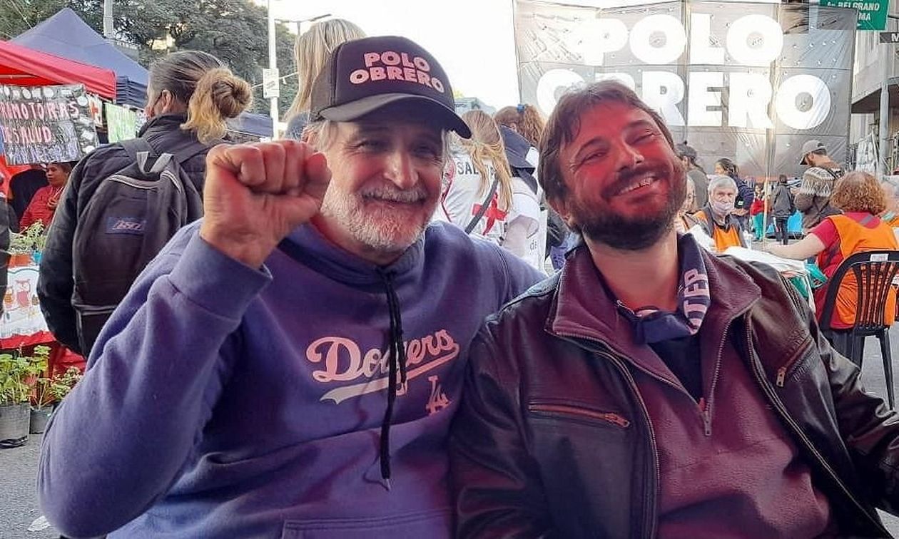 Juan Grabois y Eduardo Belliboni Juan Grabois Eduardo Belliboni