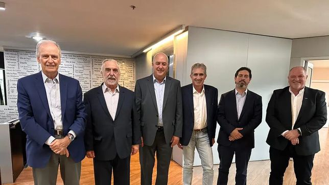 Representantes del Grupo de Entidades Empresarias de Córdoba, el G6. 