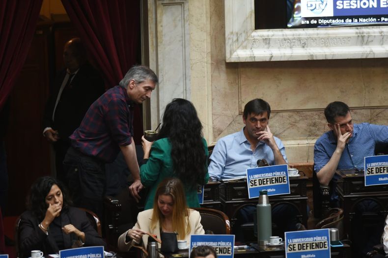 Máximo Kirchner, diputado de Unión por la Patria.