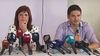 Patricia Bullrich y Maximiliano Pullaro en su último encuentro en Santa Fe.