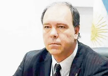 El juez penal Hernán Postma.