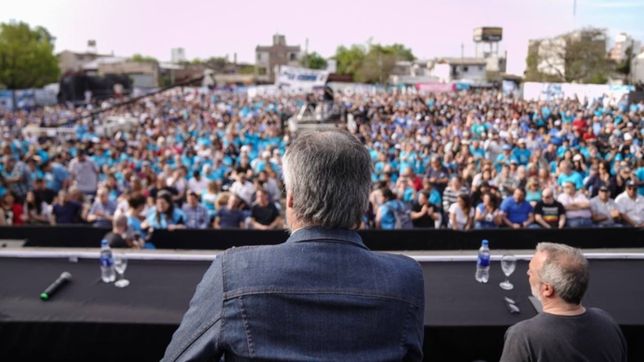 kirchner lanzo la campana con arenga a la militancia: a militar y organizarse