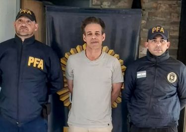 La foto de la detención de Fred Machado.&nbsp;